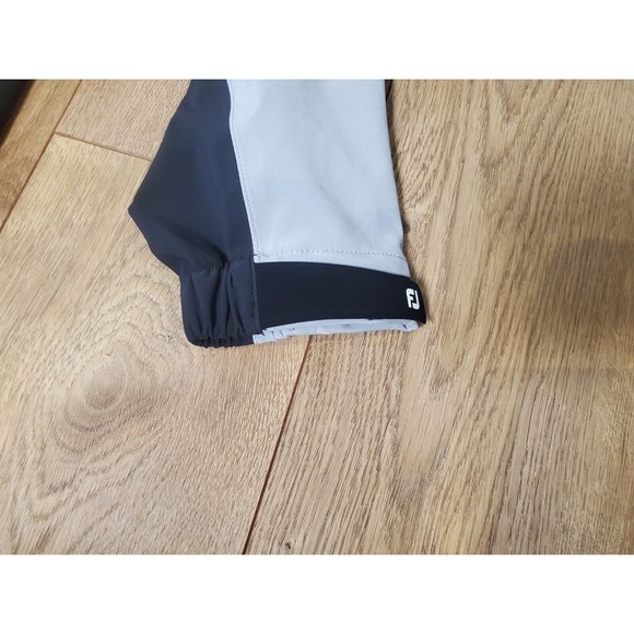 Footjoy Dryjoys Tour LTS Rain Jacket Mens Large Gray Black #35346 EUC - Picture 3 of 10